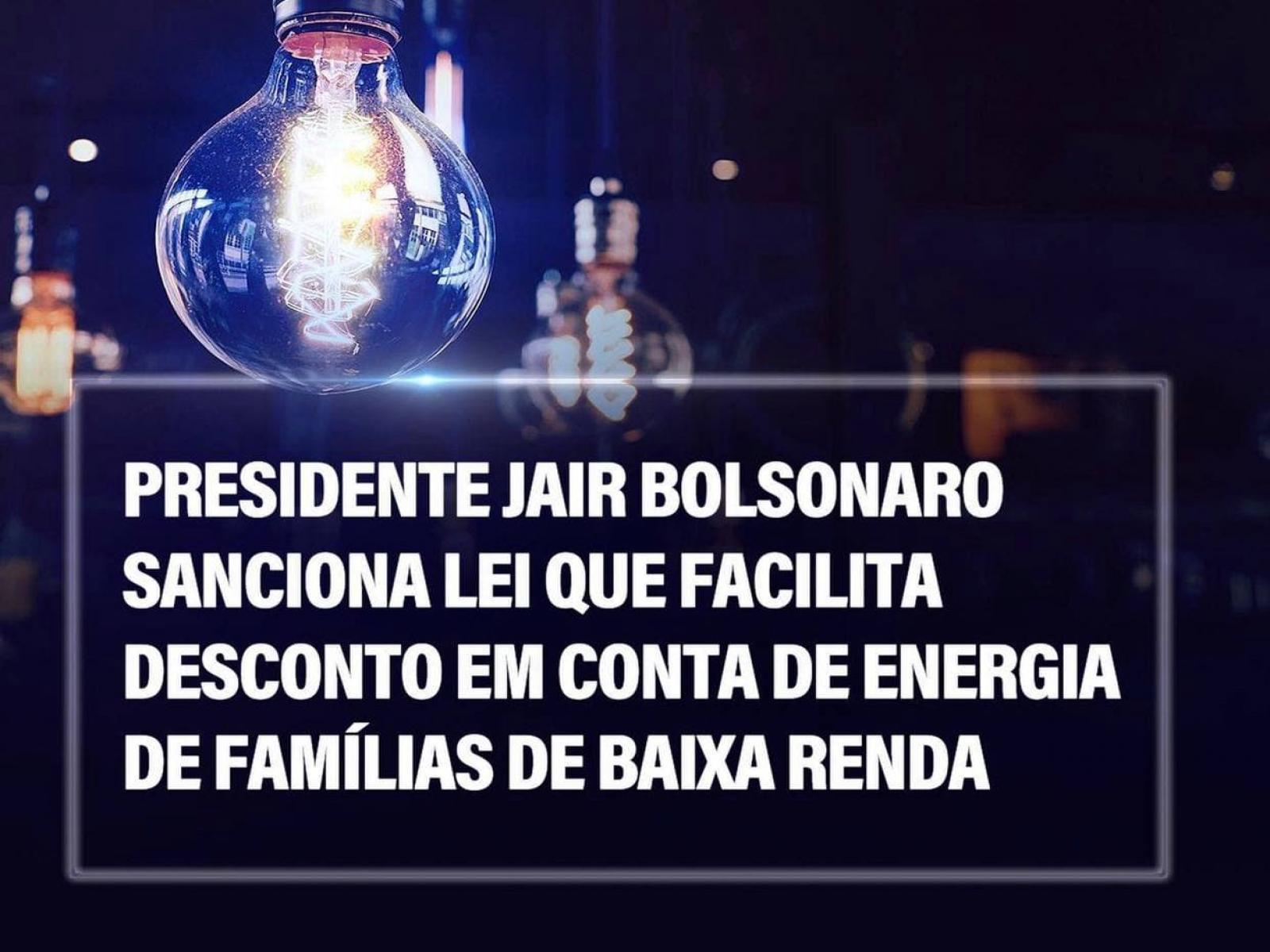 Lei torna obrigatória a atualização do cadastro dos beneficiários da Tarifa Social de Energia Elétrica