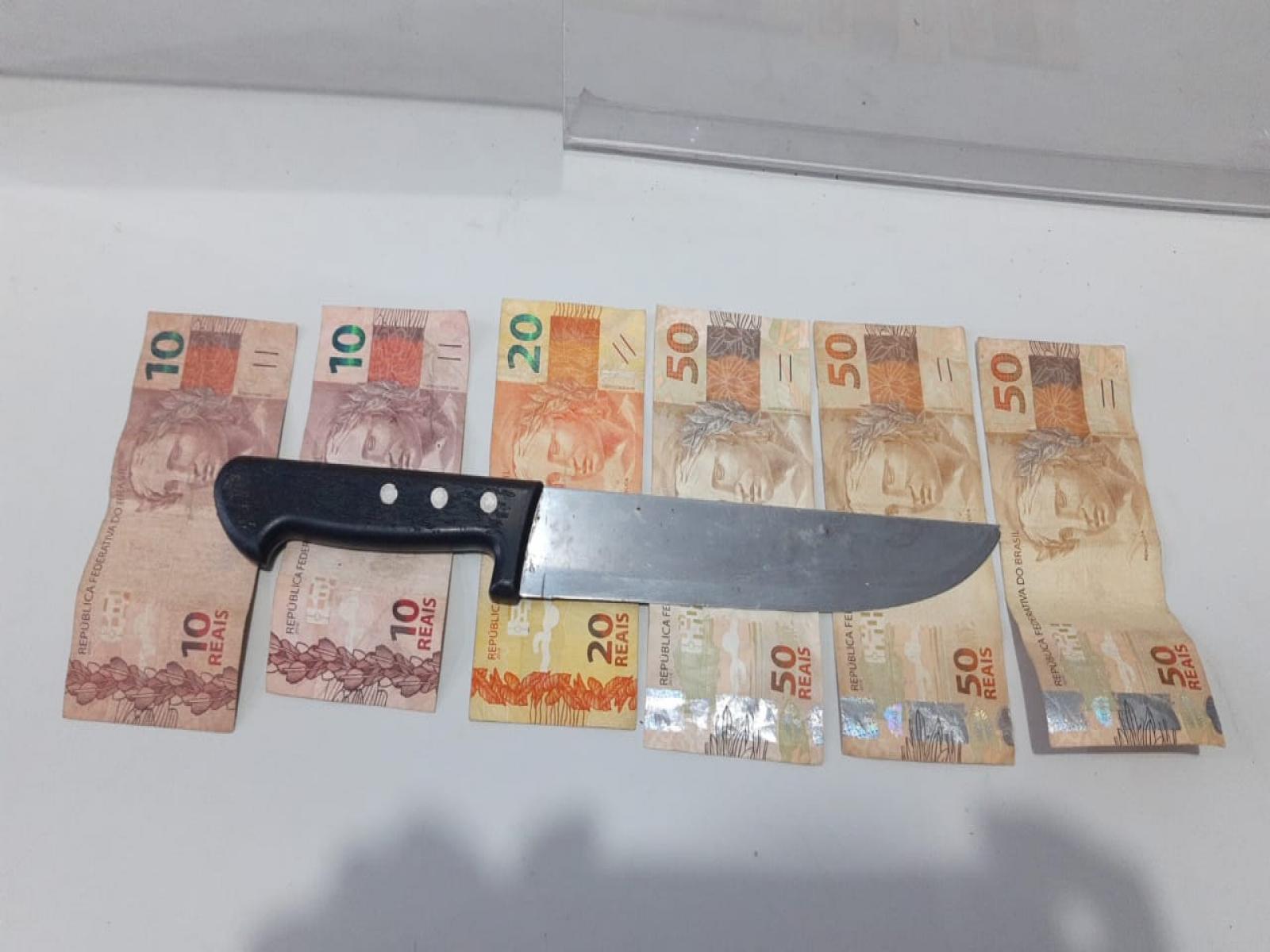 Apuarema: assaltante de supermercado é preso momentos depois de praticar crime