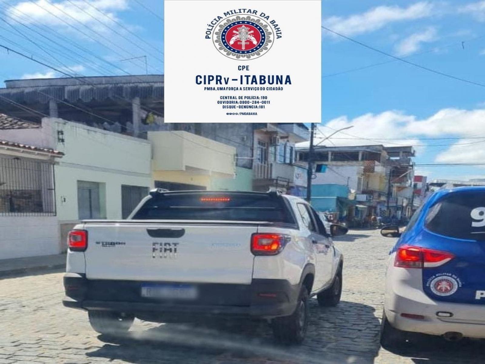 HOMEM É PRESO EM FLAGRANTE POR ROUBO A VEÍCULO