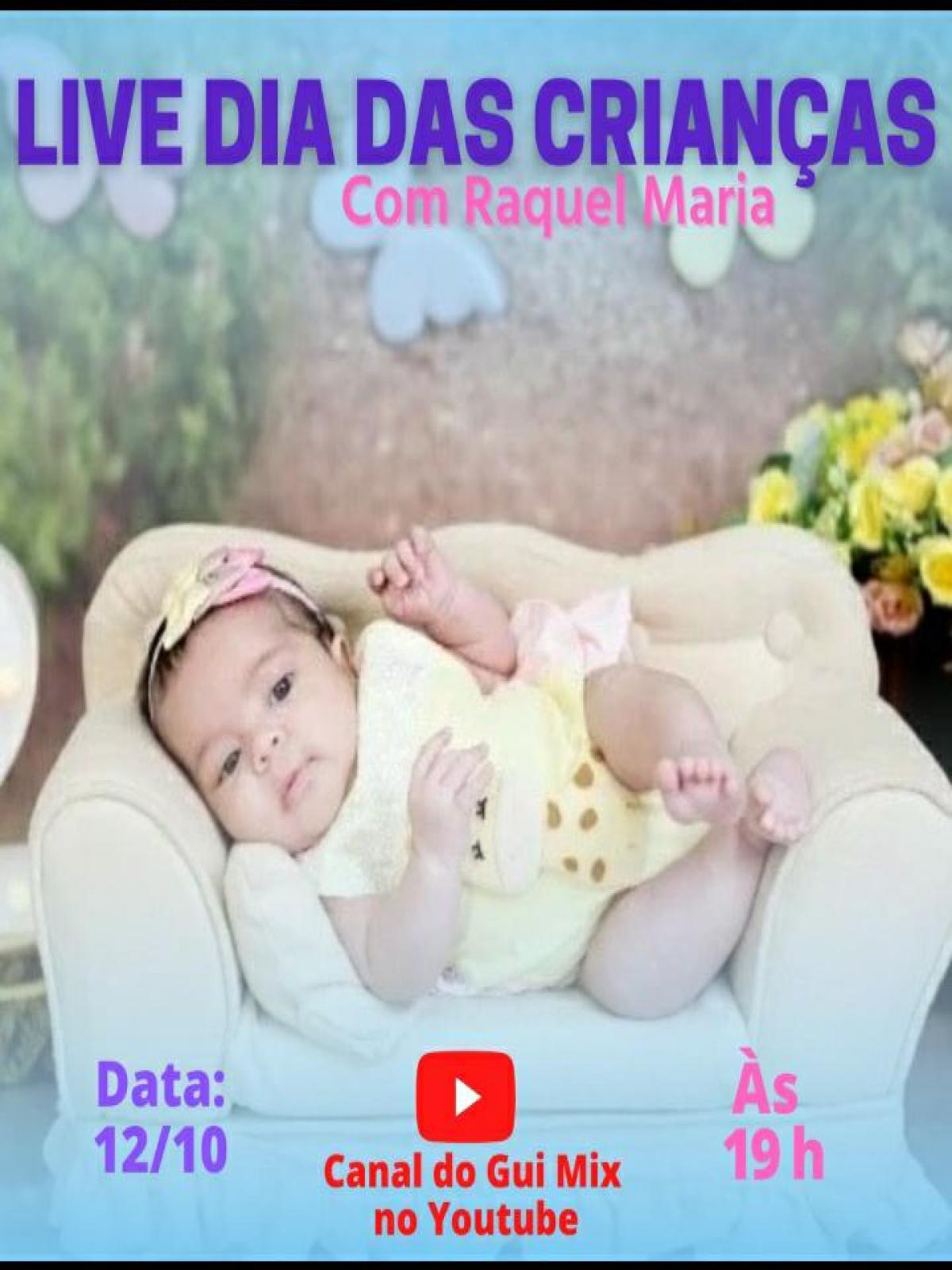 Lafaiete Coutinho: Live em homenagem ao Dia das Crianças com Raquel Maria