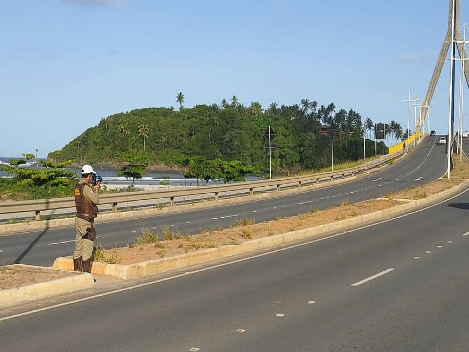 PRE reforça segurança nas rodovias do baixo sul durante Operação Finados
