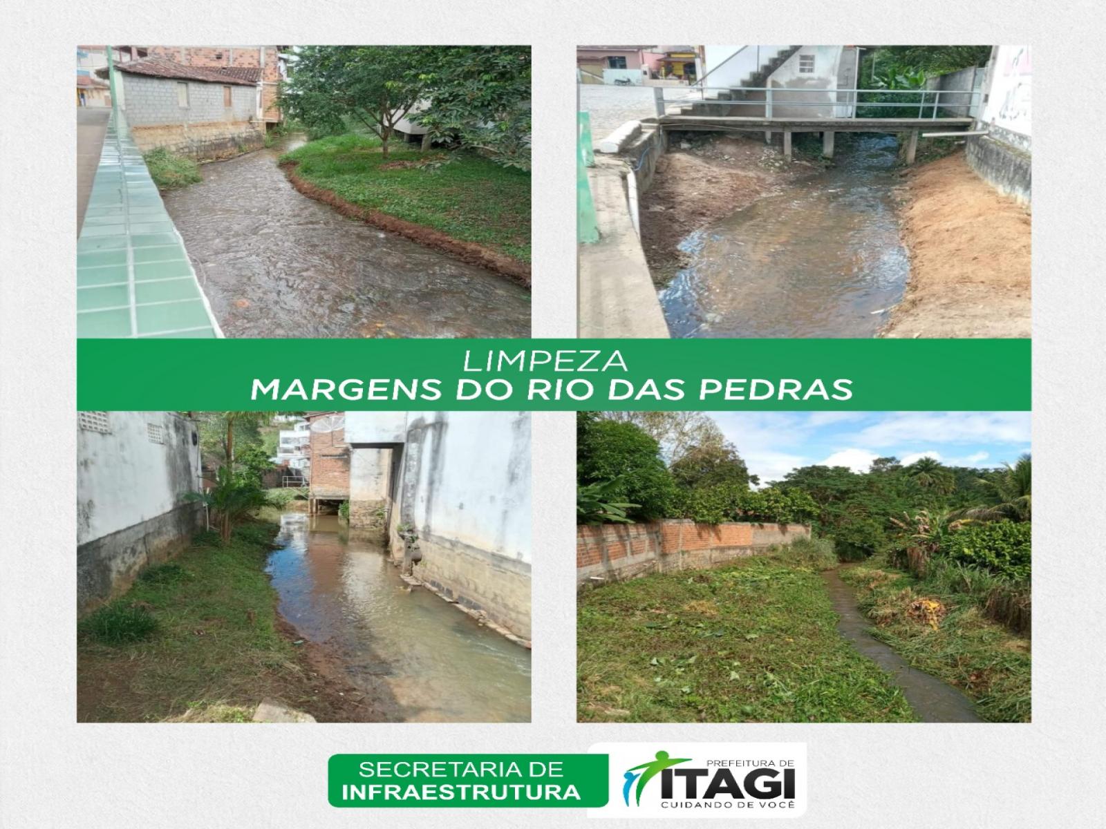 ITAGI: LIMPEZA DO RIO