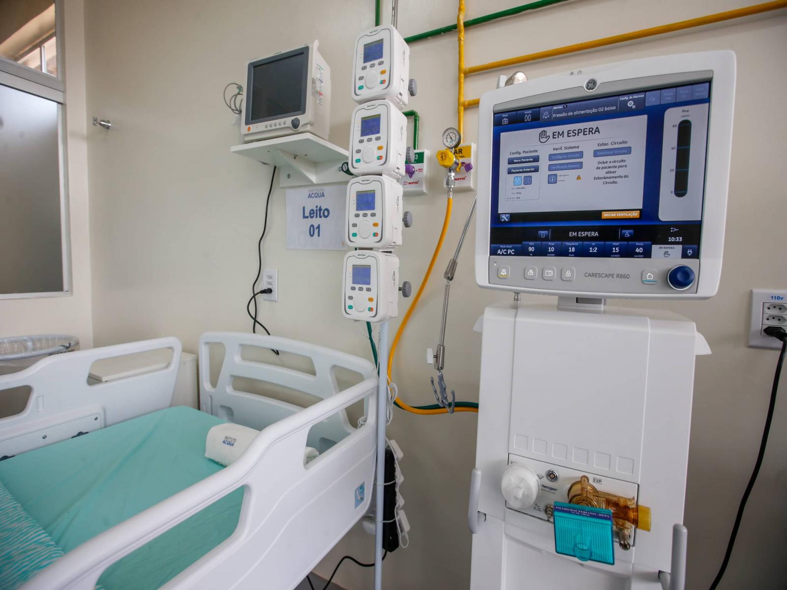 Jequié está na lista  dos 347 leitos de Suporte Ventilatório Pulmonar autorizados pelo Ministério da Saúde