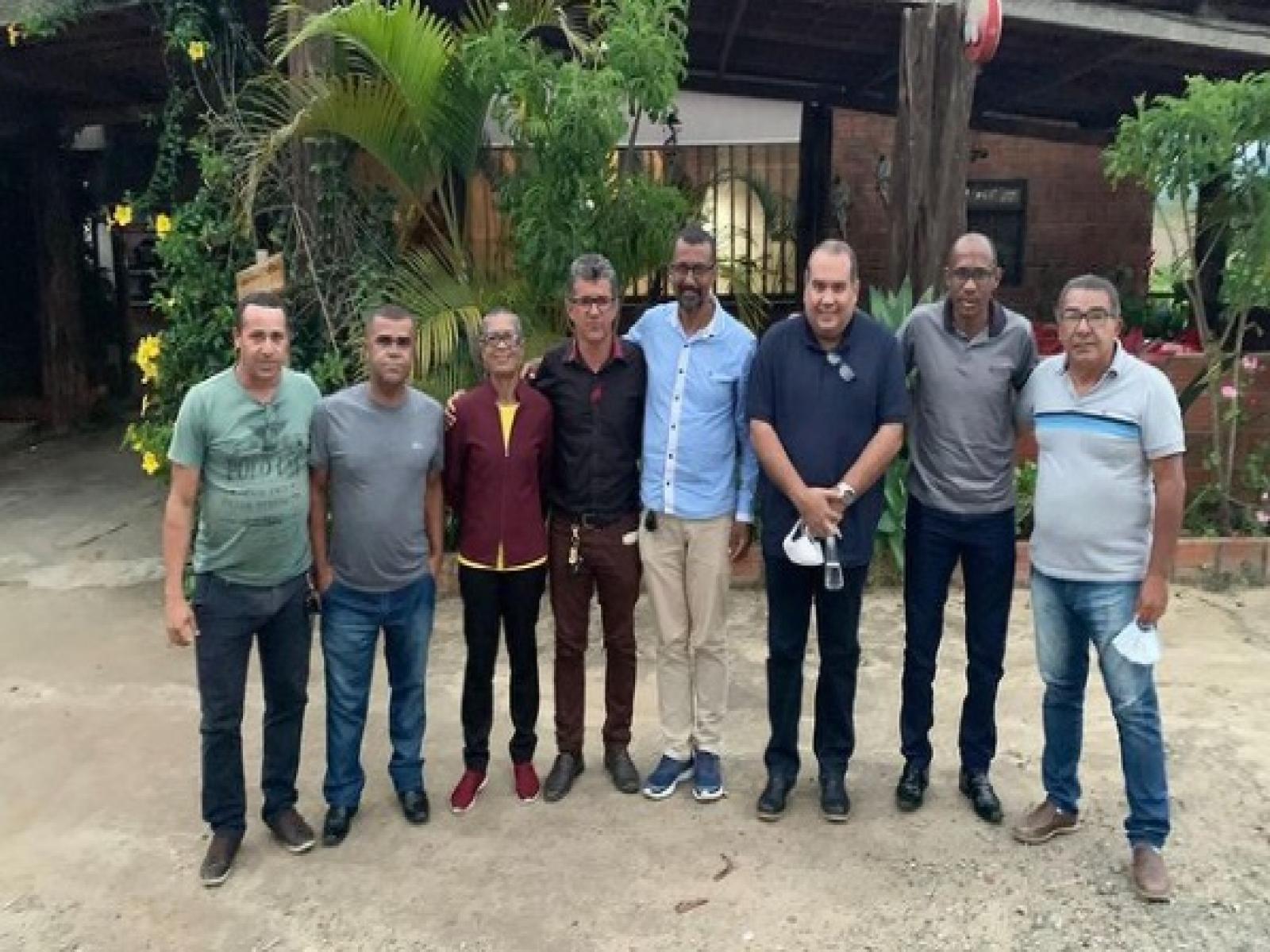 Lagedo do Tabocal: vereador Dilson Santos fecha apoio com Sandro Regis e ACM Neto