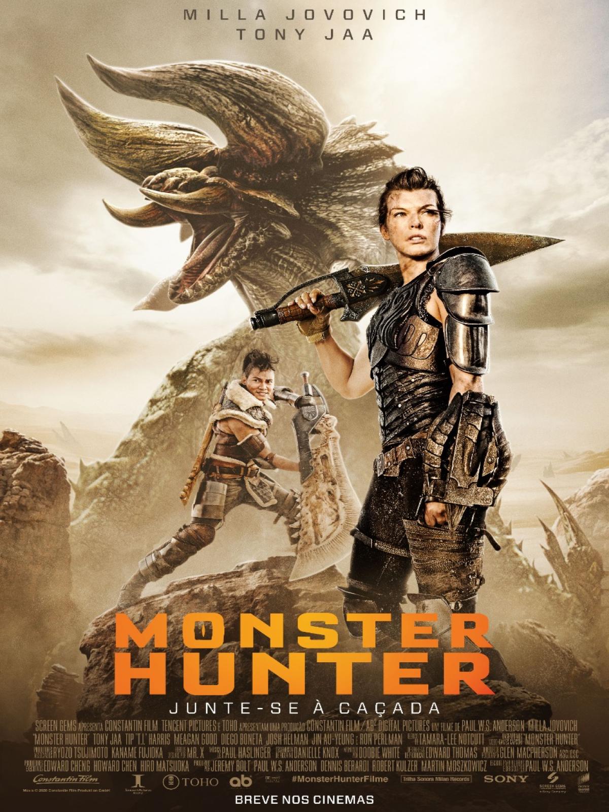 Cine São José apresenta: Monster Hunter, a partir desta quinta-feira
