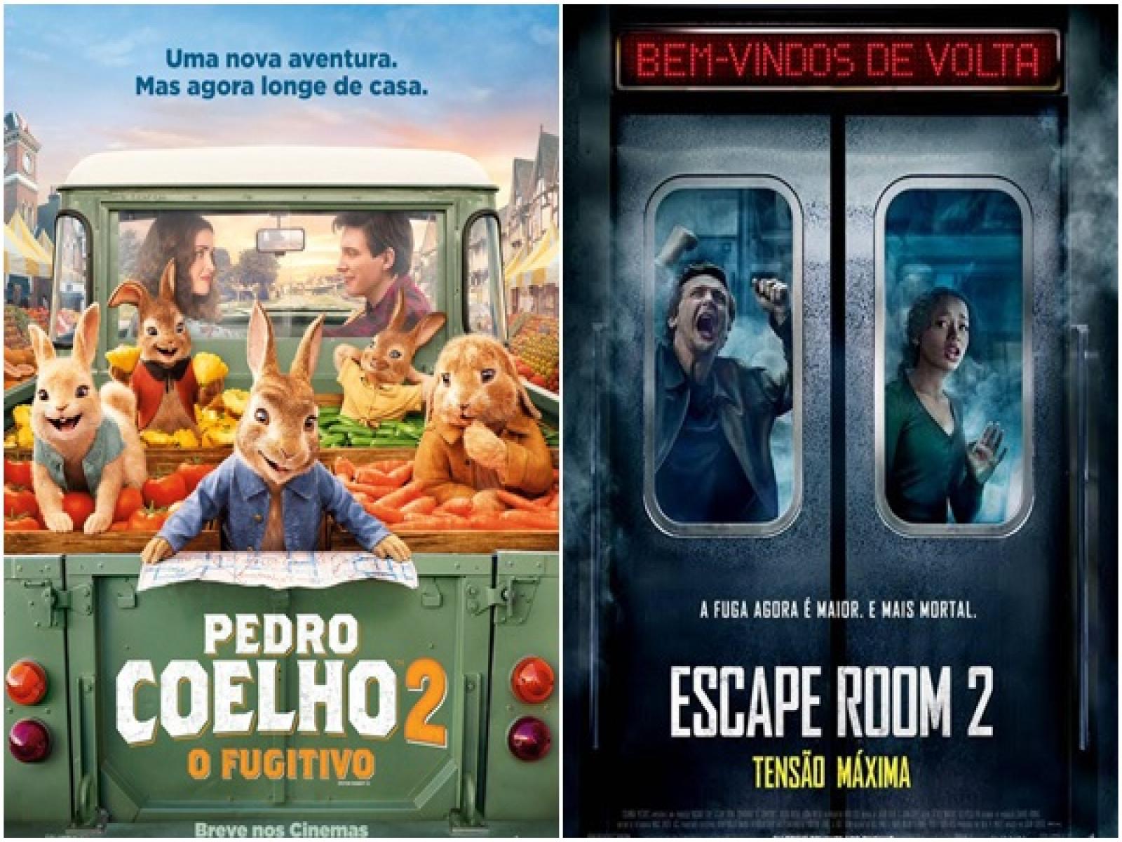 Em cartaz no Cine São José, Scape Room 2 e Pedro Coelho 2