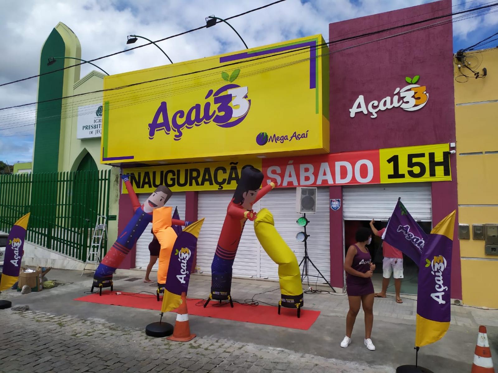 Vem aí a Mega Inauguração do Açaí 33