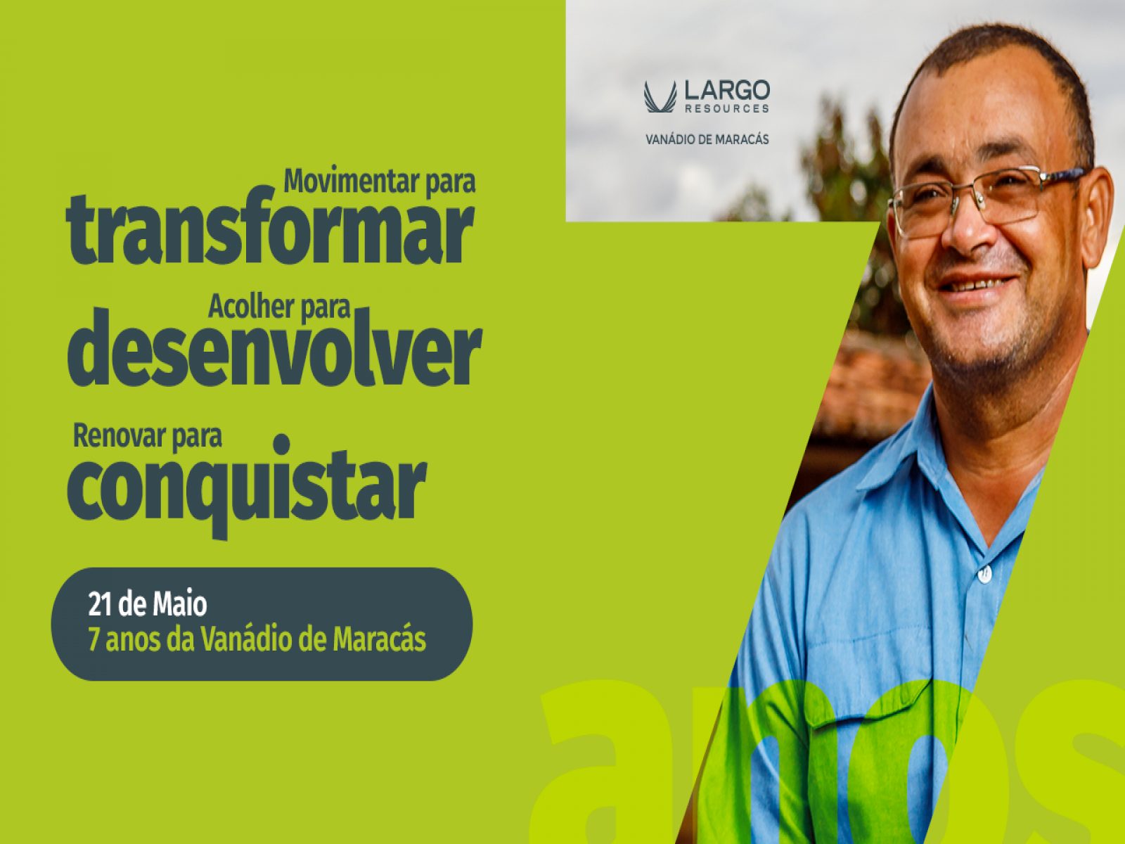 7 anos da Vanádio de Maracás