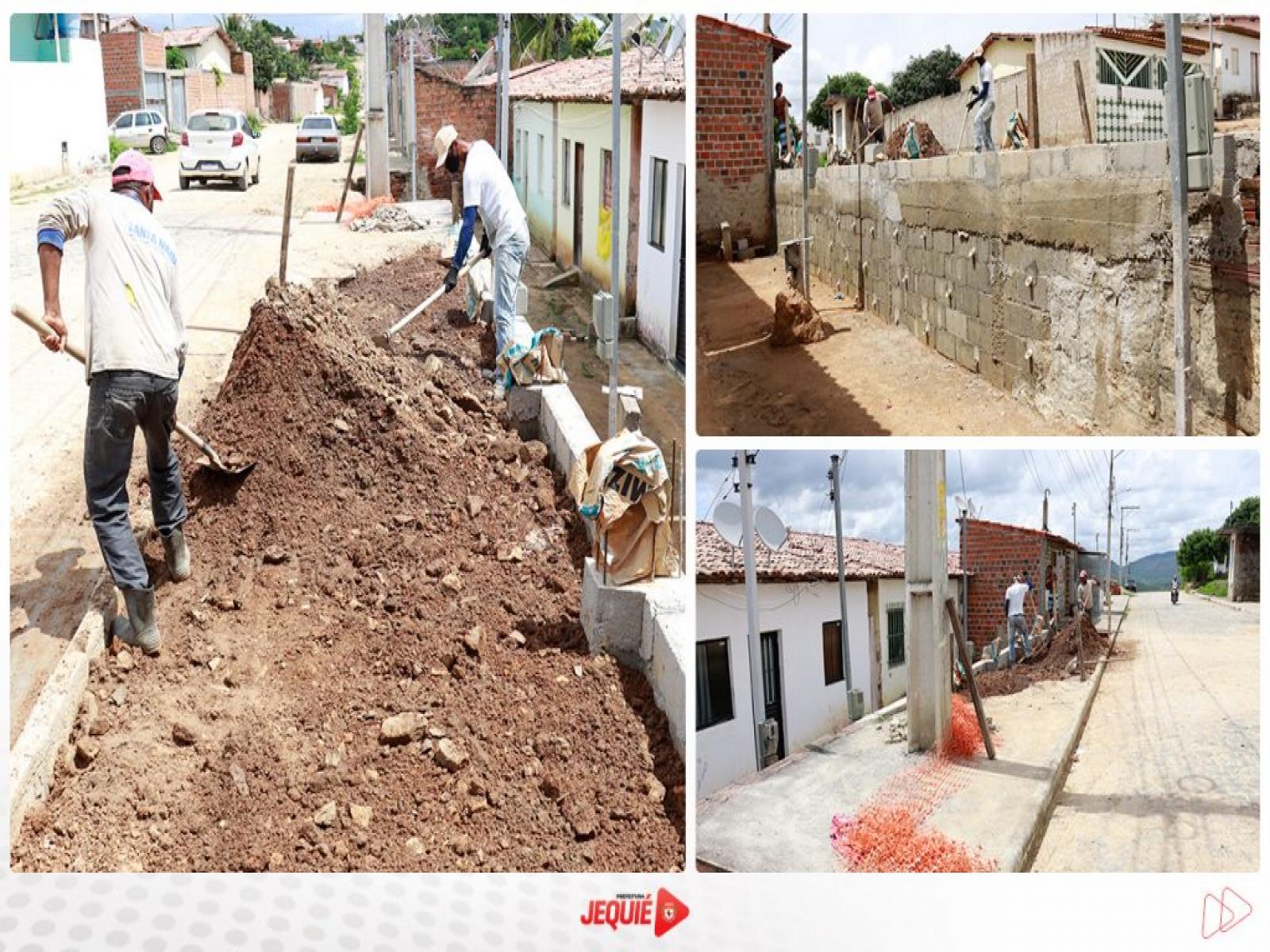 Prefeitura de Jequié segue com obras de contenção de encostas nos bairros