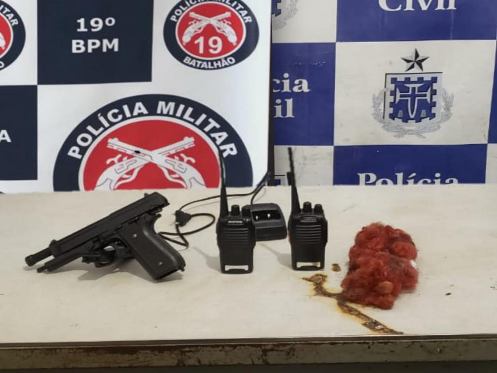 Forças de segurança prendem suspeito de praticar vários assaltos em Jequié