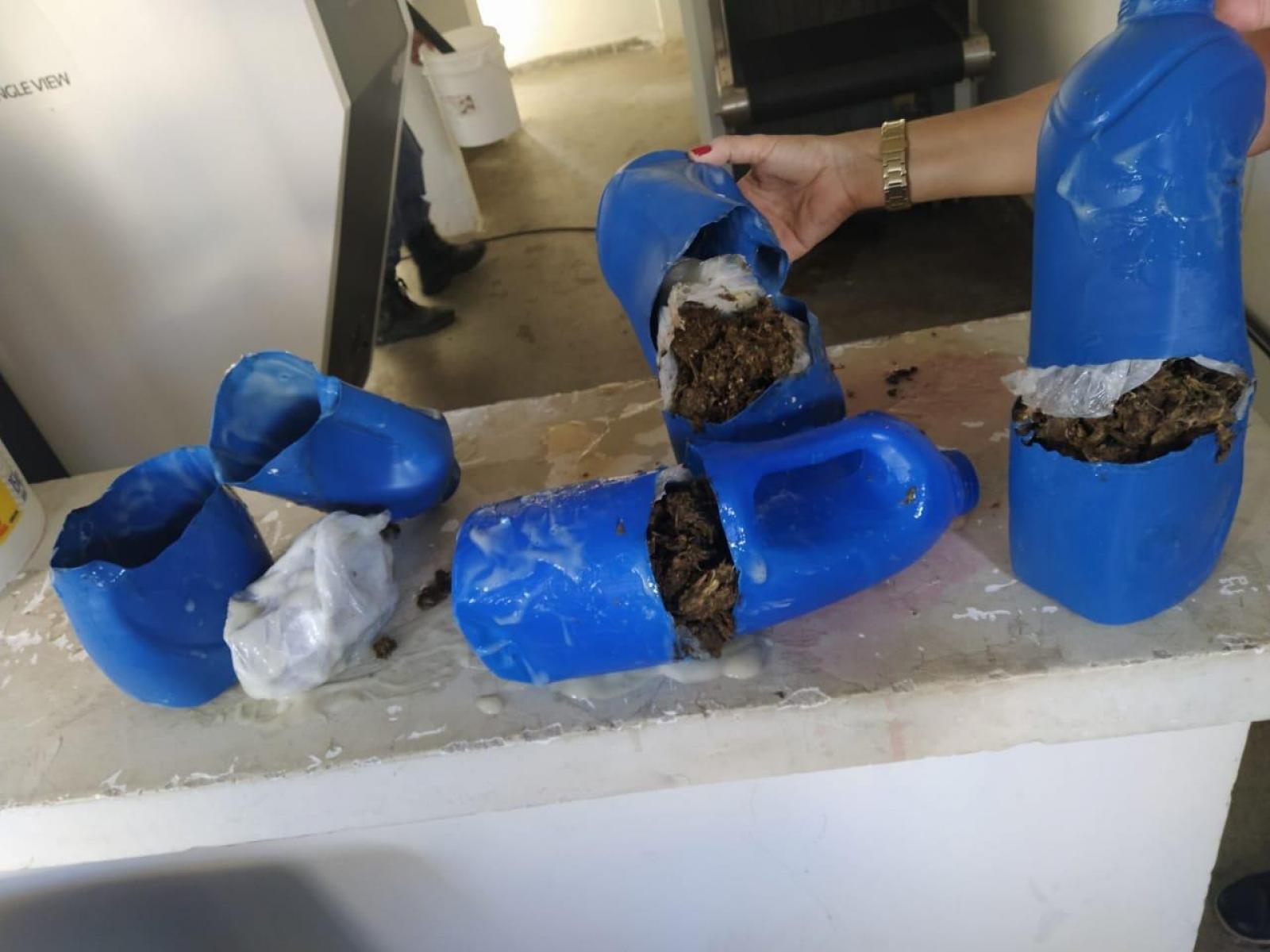 Presa mulher que tentou entrar com droga em vaso de detergente no Presídio de Jequié