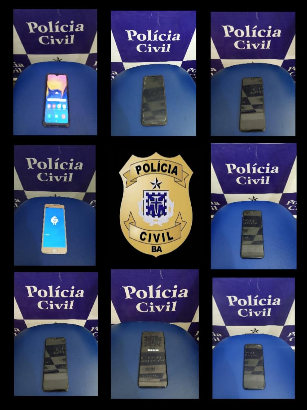 Jequié: Polícia Civil recupera 8 celulares roubados e receptadores são denunciados