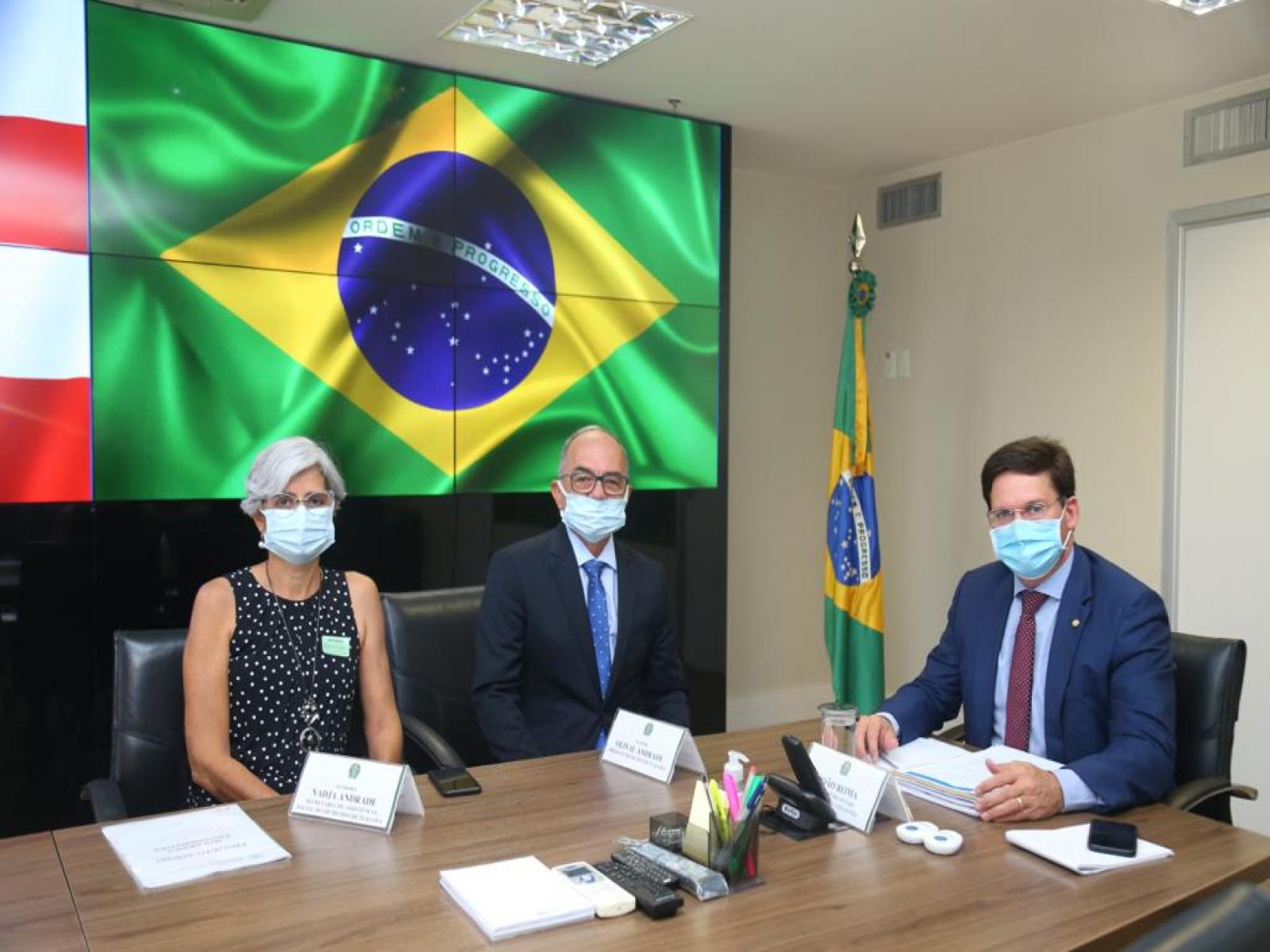 Itagi: Dr Olival Andrade se reúne com Ministro da Cidadania em Brasília.