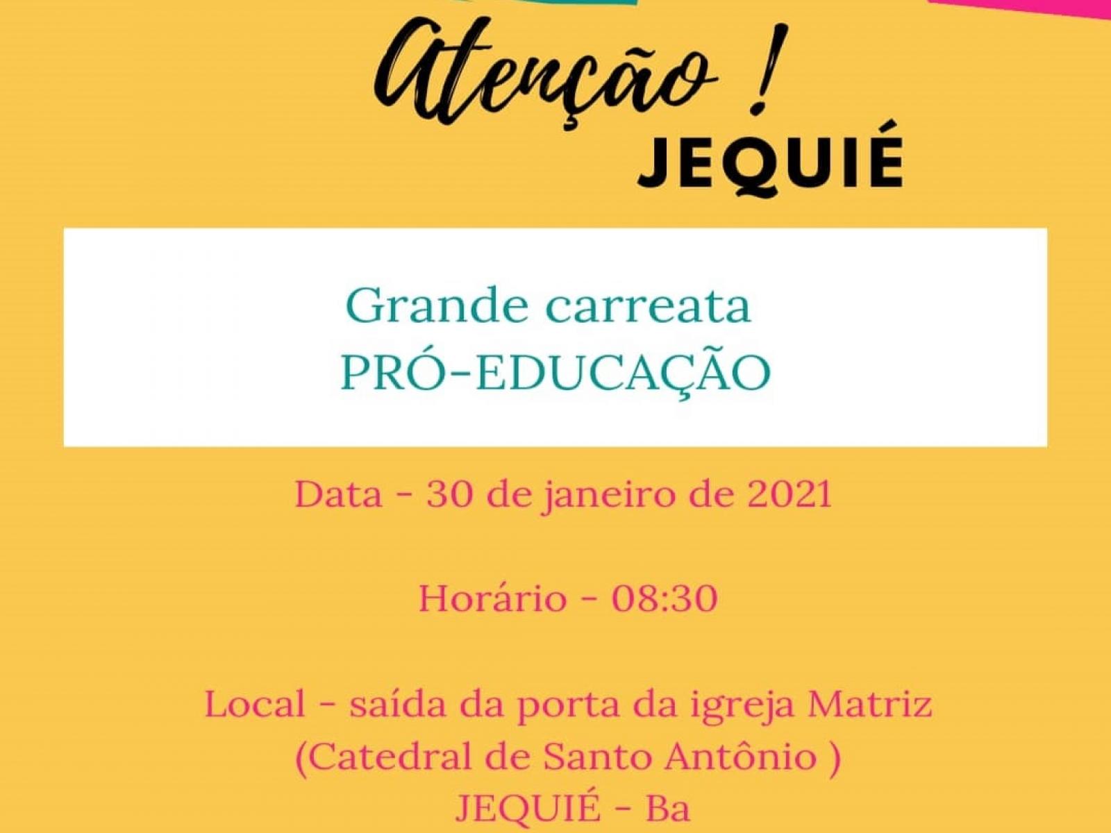 Jequié: pais de alunos vão as ruas pedir o retorno das aulas