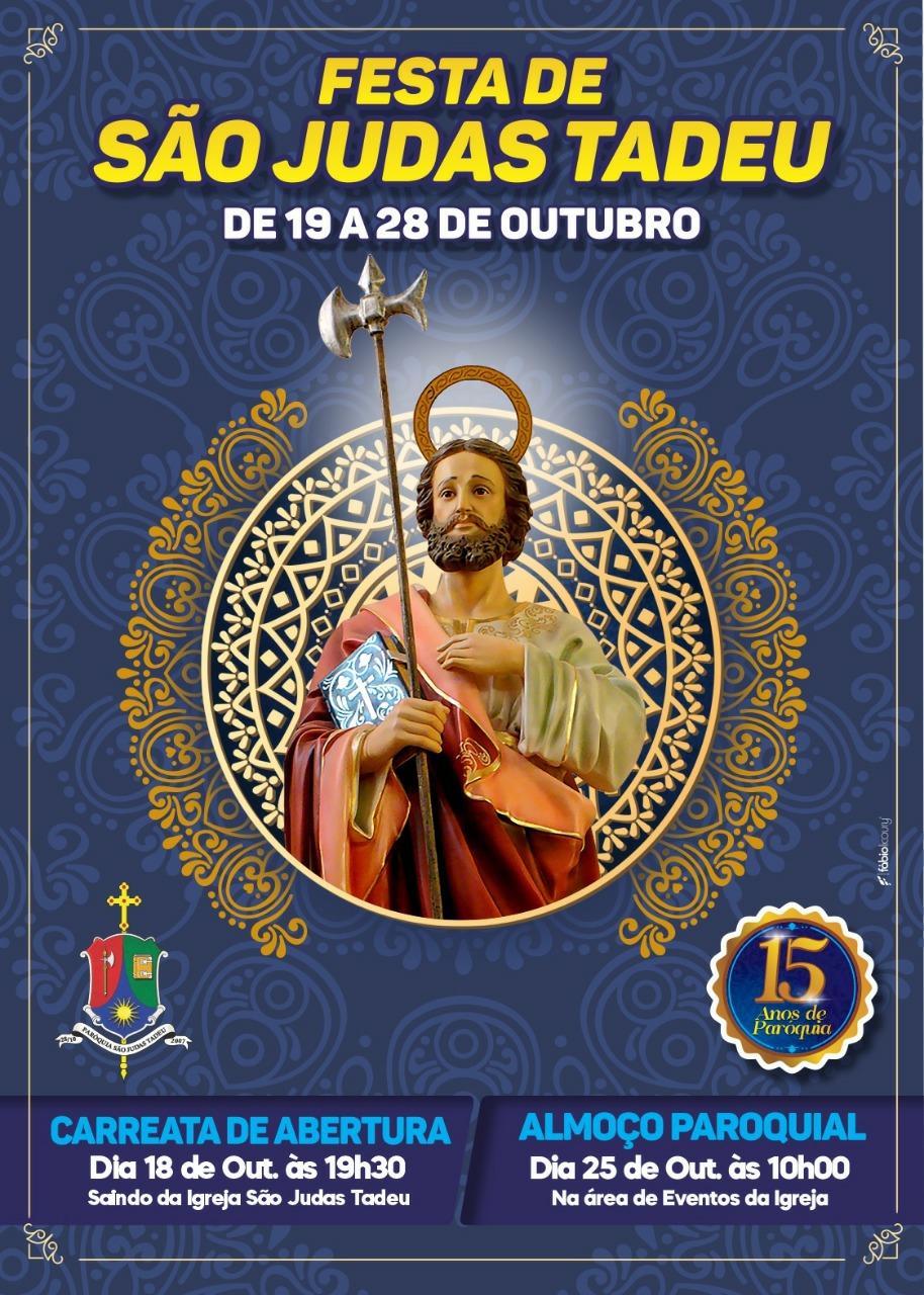 PARÓQUIA SÃO JUDAS TADEU EM JEQUIÉ COMPLETARÁ 15 ANOS PARÓQUIA SÃO JUDAS TADEU EM JEQUIÉ COMPLETARÁ 15 ANOS