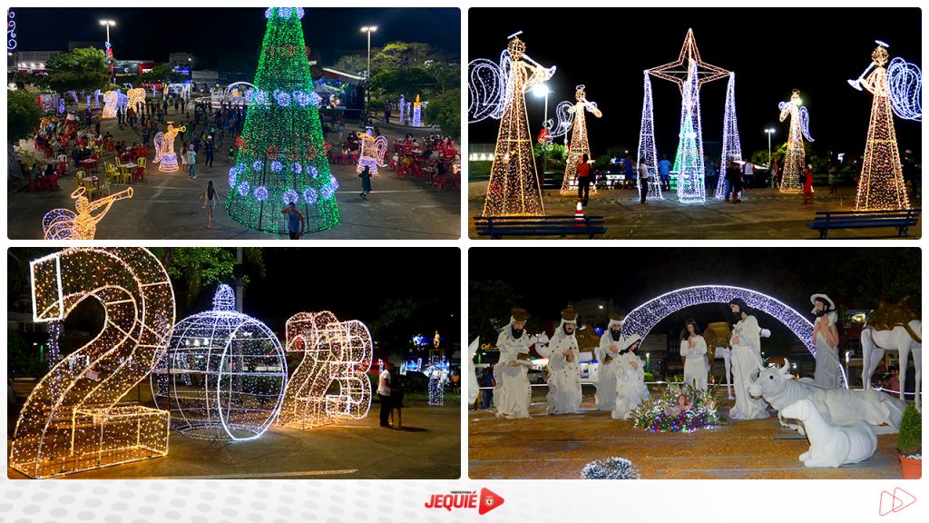 Prefeito de Jequié entrega decoração e iluminação de Natal Prefeito de Jequié entrega decoração e iluminação de Natal