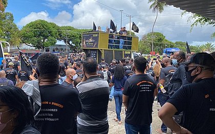 Polícia Civil paralisa suas atividades por 24 em toda a Bahia Polícia Civil paralisa suas atividades por 24 em toda a Bahia