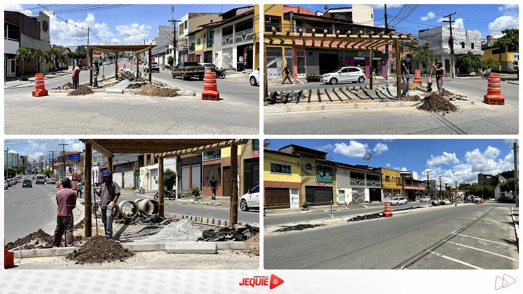 Prefeitura de Jequié promove intervenções de urbanização na Avenida Rio Branco e Avenida São Bernardo Prefeitura de Jequié promove intervenções de urbanização na Avenida Rio Branco e Avenida São Bernardo