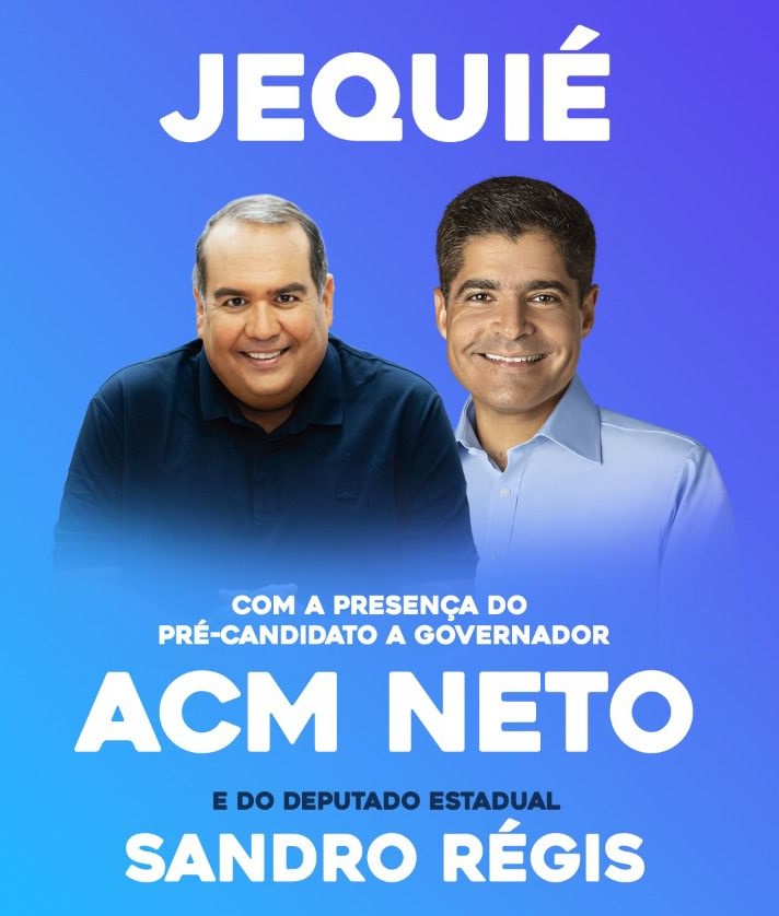Sandro Regis convoca lideranças regionais para recepcionar ACM Neto em Jequié Sandro Regis convoca lideranças regionais para recepcionar ACM Neto em Jequié