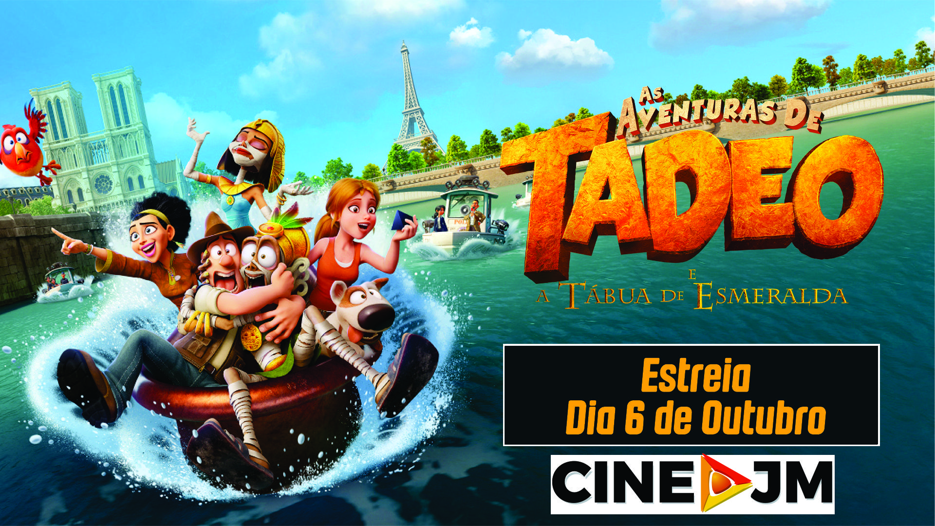 Em cartaz no Cine São José: As Aventuras de Tadeo Em cartaz no Cine São José: As Aventuras de Tadeo