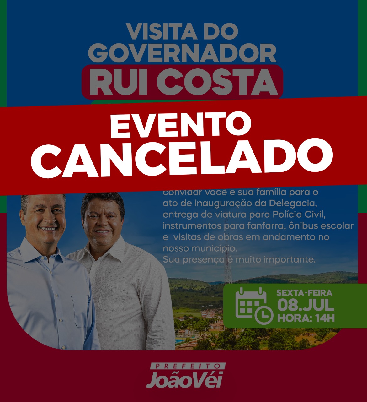 PGP do Médio Rio Contas adiado para a próxima semana