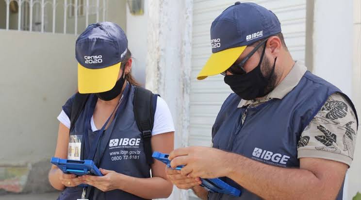 Recenseadores do IBGE estão sem apoio do IBGE Recenseadores do IBGE estão sem apoio do IBGE