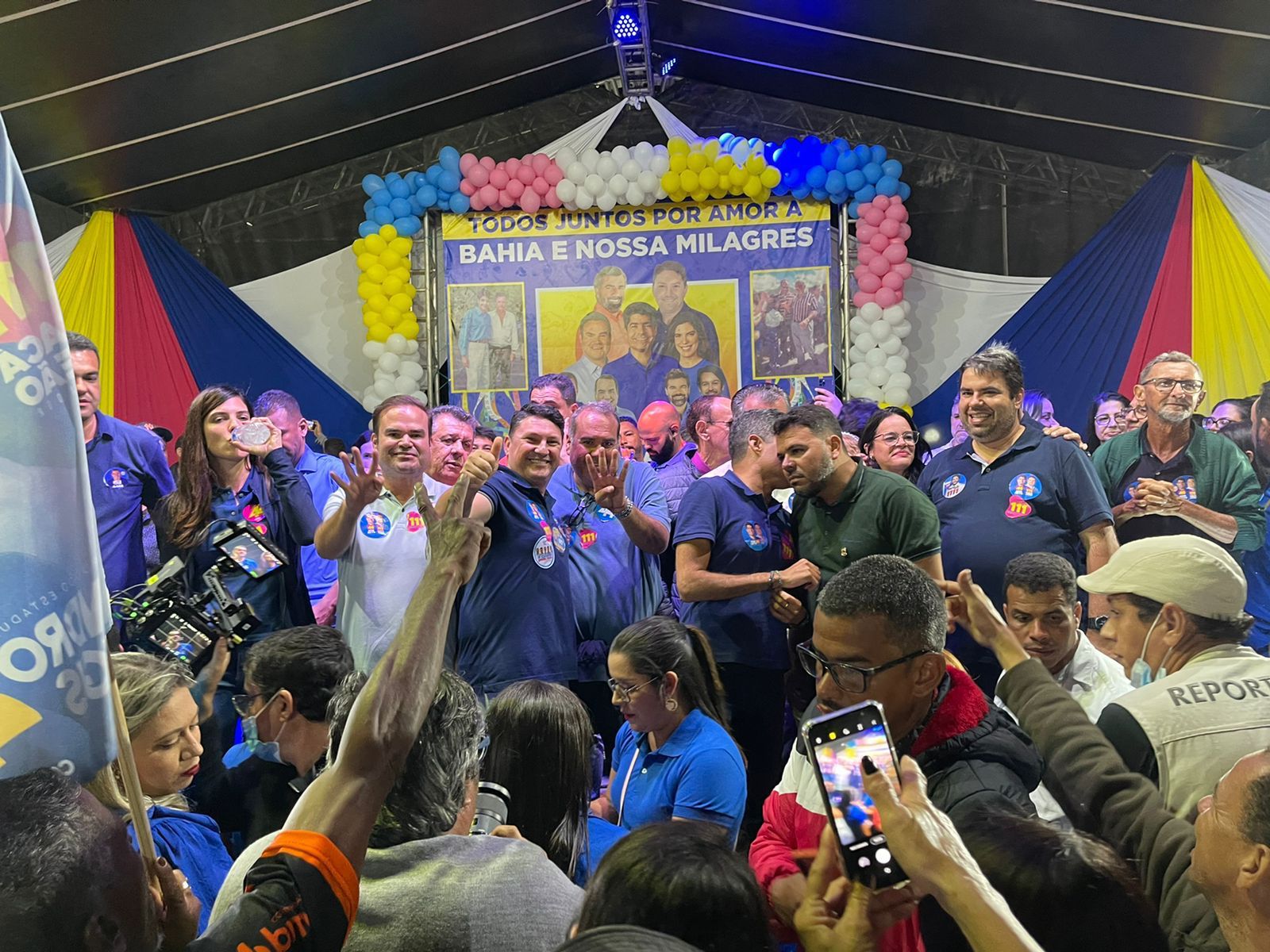 Eu tenho orgulho de votar em Sandro Régis”, declara prefeito de Milagres, Cézar de Aderio