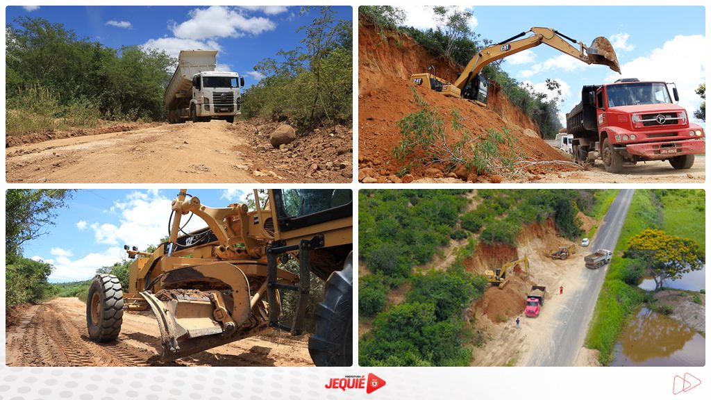Prefeitura de Jequié segue com trabalho de recuperação das estradas rurais atingidas pelas fortes chuvas Prefeitura de Jequié segue com trabalho de recuperação das estradas rurais atingidas pelas fortes chuvas