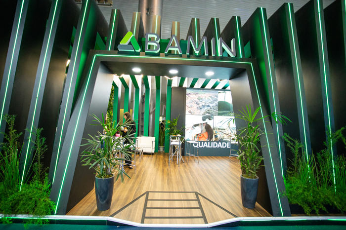 BAMIN é premiada em concurso de melhor estande na Exposibram 2022