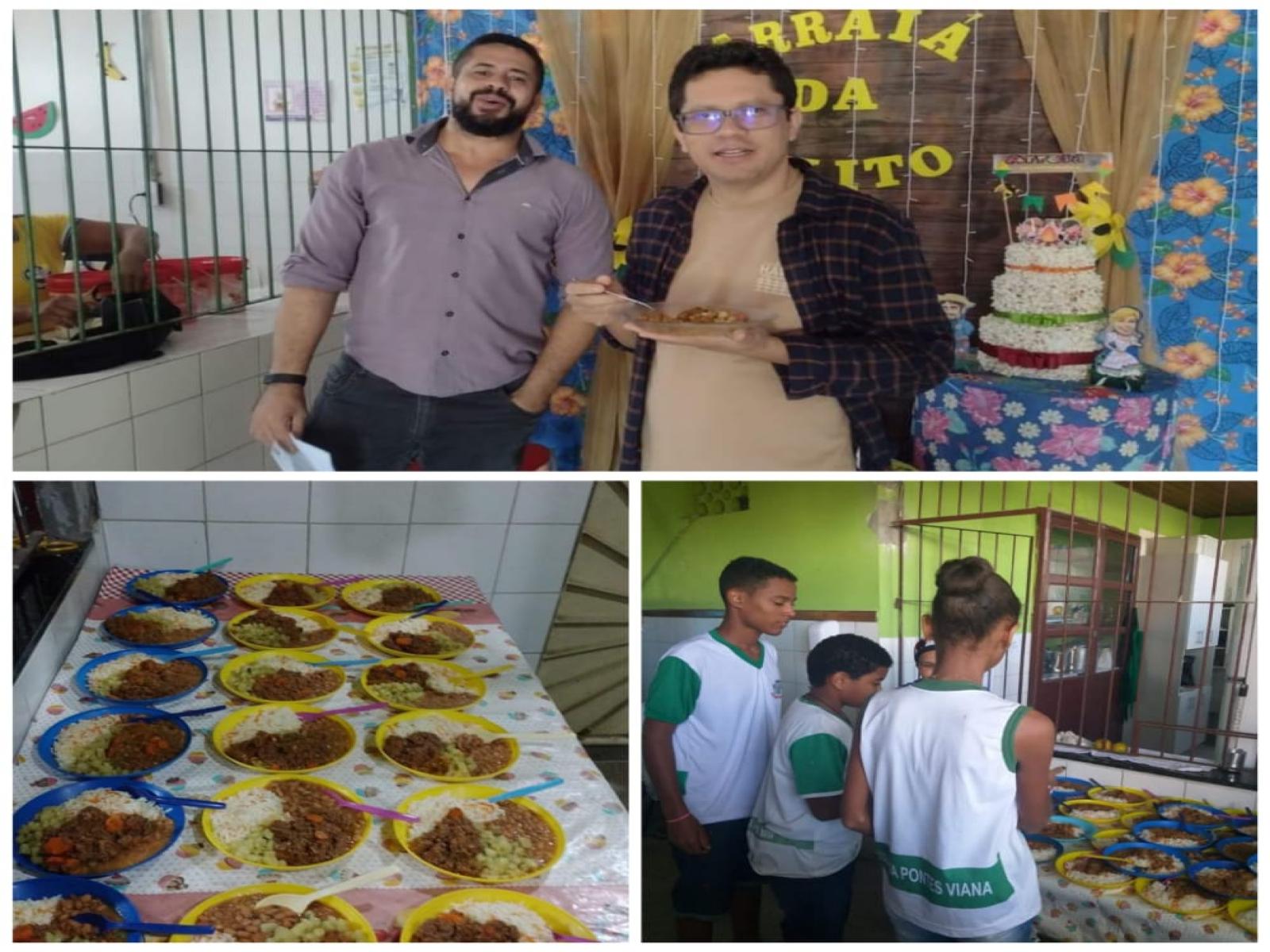 Itagi: Merenda de qualidade nas escolas.