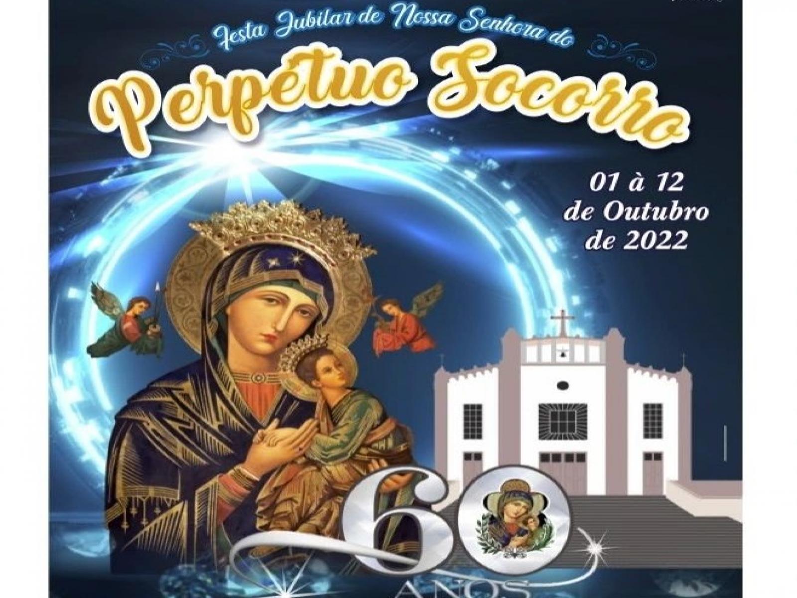 Vem aí a festa da Paróquia Nossa Senhora Perpétuo Socorro do Jequiezinho de 01 a 12 de outubro de 2022.