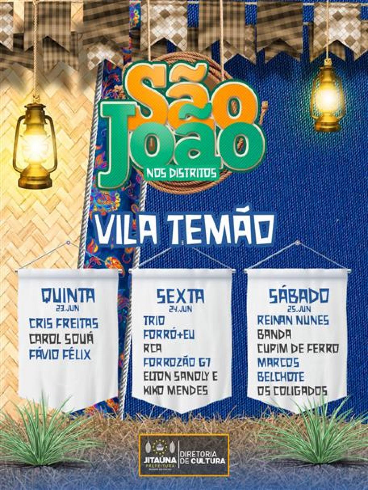 Prefeitura de Jitaúna divulga atrações do São João nos distritos 2022; confira a programação