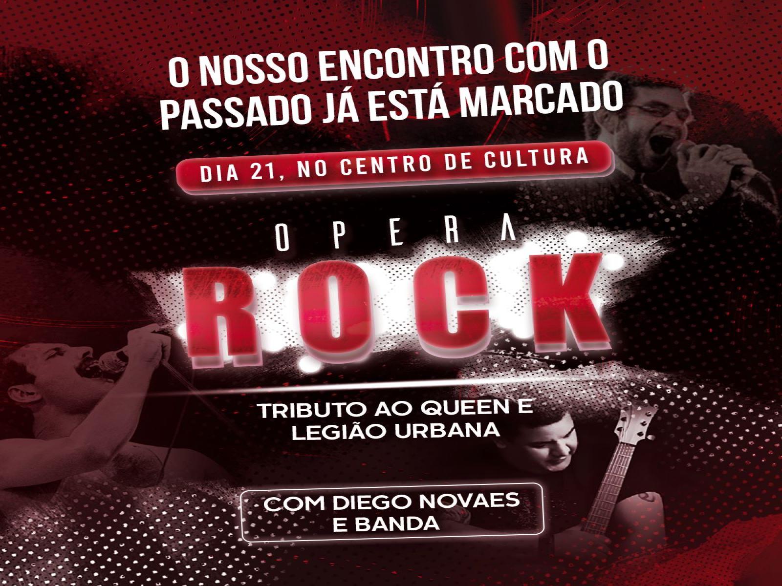 Jequié: Opera Rock, show em tributo ao Queen e Legião Urbana