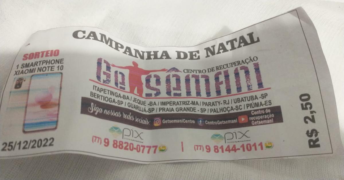 Jequié:  Pessoas compraram rifa beneficente que não foi sorteada