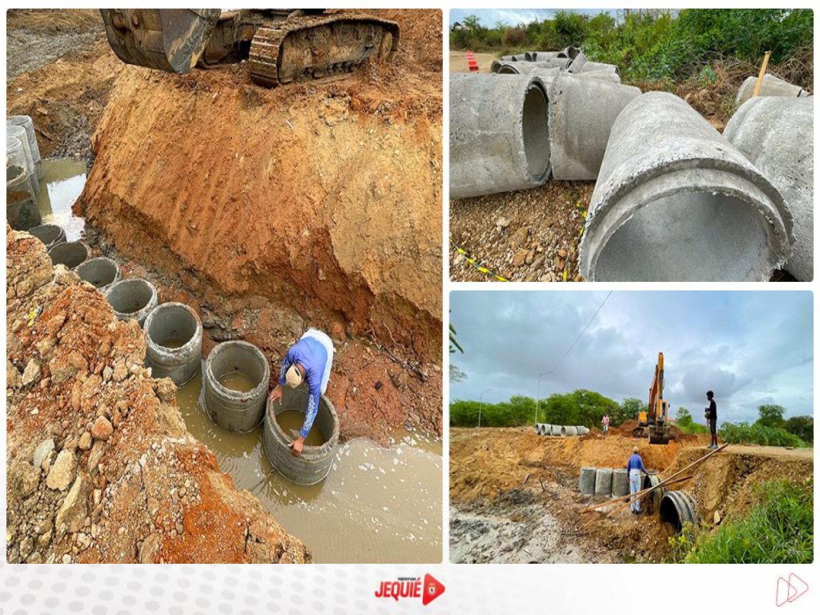 Prefeitura de Jequié inicia construção de ponte que ampliará o acesso entre os bairros São Luís e São José ao São Judas Tadeu
