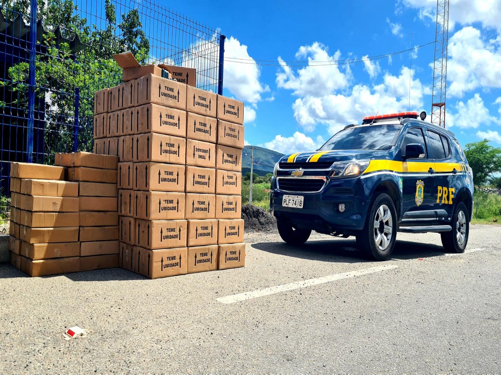 PRF apreende mais de 1 tonelada de material explosivo, em Jequié