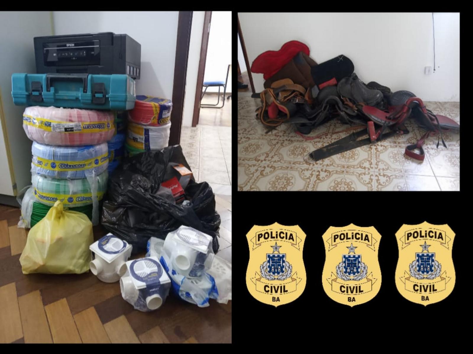 Presa quadrilha acusada  de roubos e furtos na zona rural de Jequié