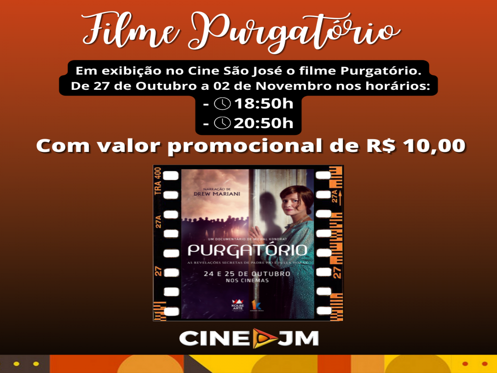 Cine São José: Purgatório - Segredos Revelados