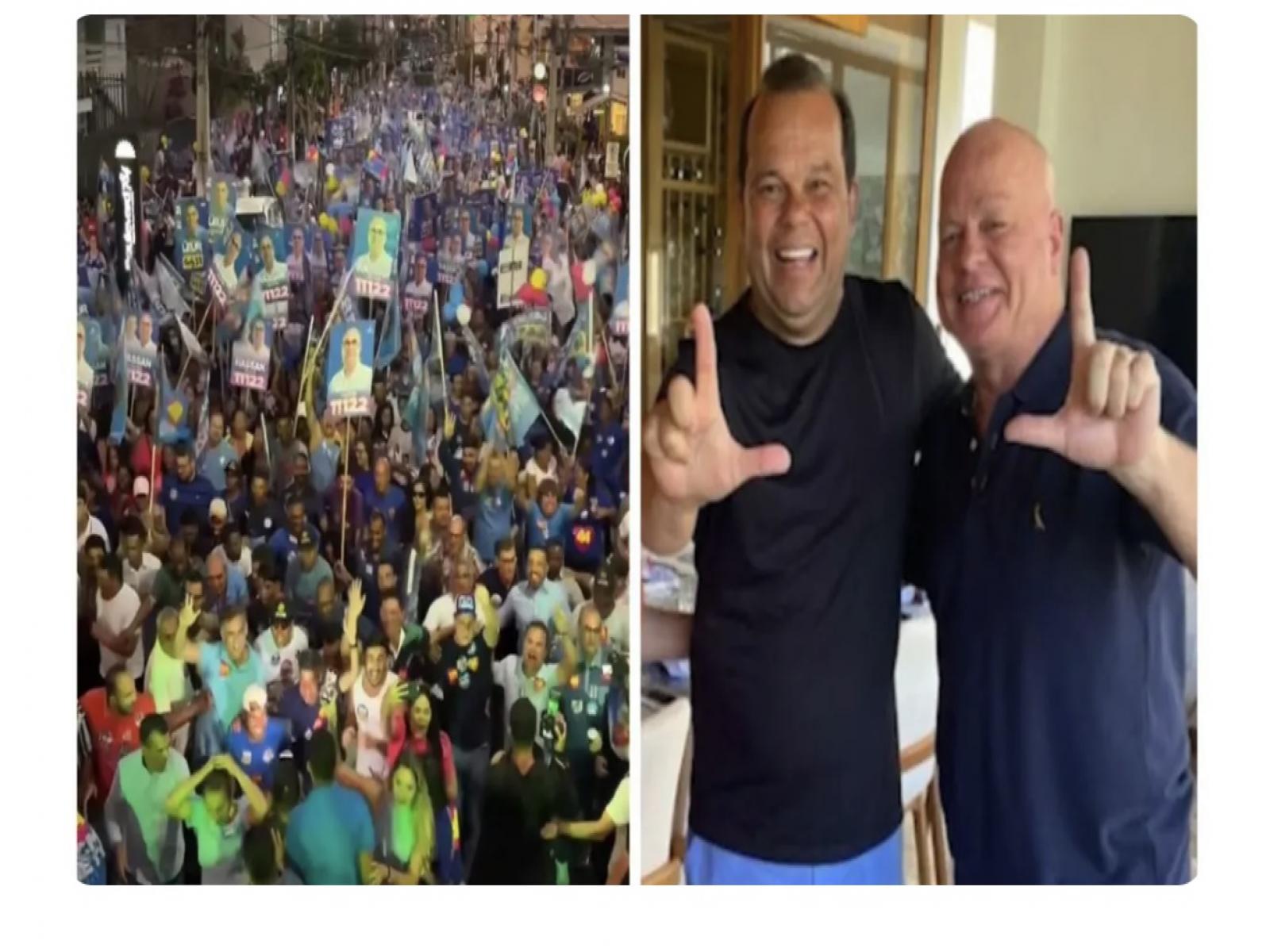 Tenente-coronel é exonerado após prestigiar ACM Neto e comandante-geral da PM faz o L