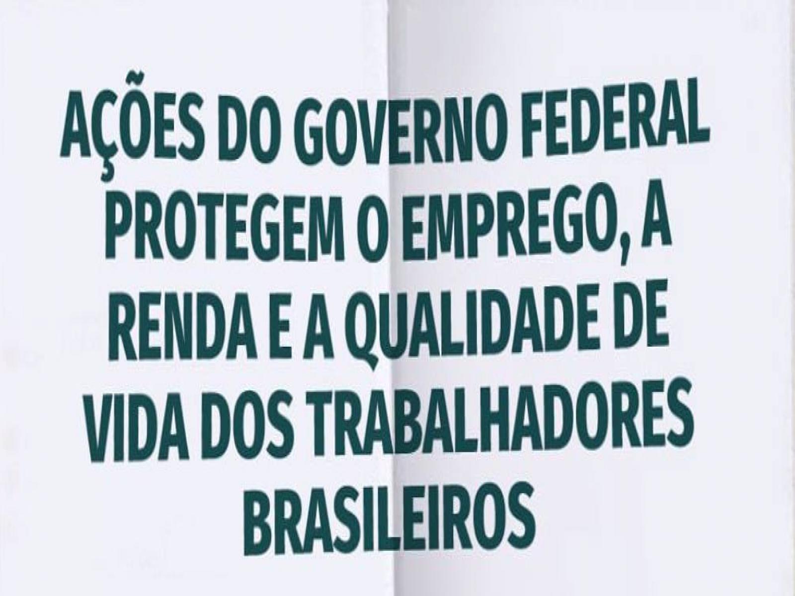 A geração de emprego  foi a maior dos últimos 10 anos