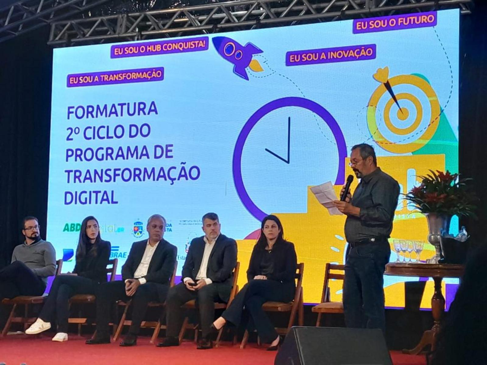 Evento celebra certificação de diversas empresas baianas na 2ª edição do Programa de Transformação Digital do Hub Conquista