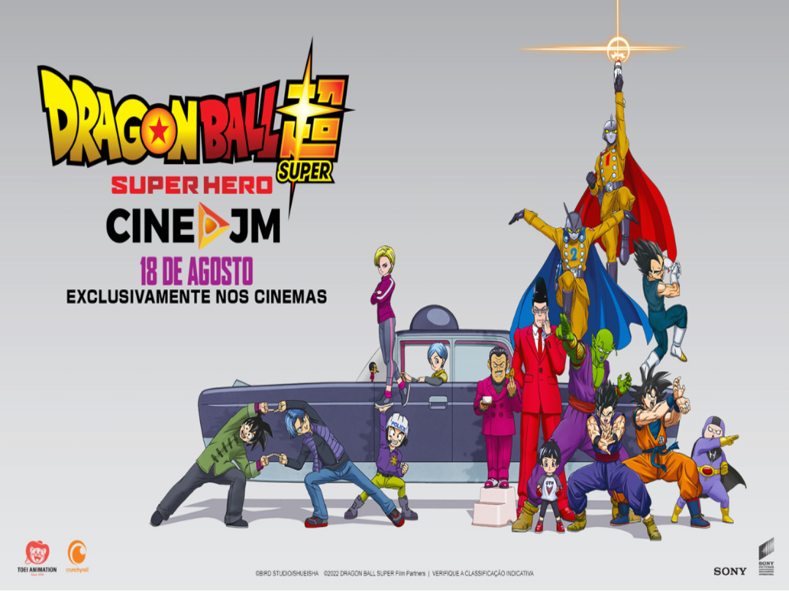 Estreia no Cine São José o filme Dragon Ball Z Super Hero