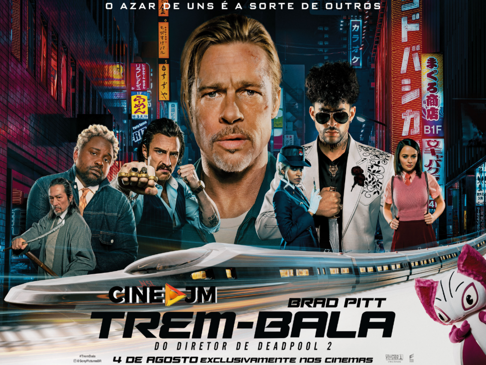 Cine São José: estreia hoje o filme Trem Bala