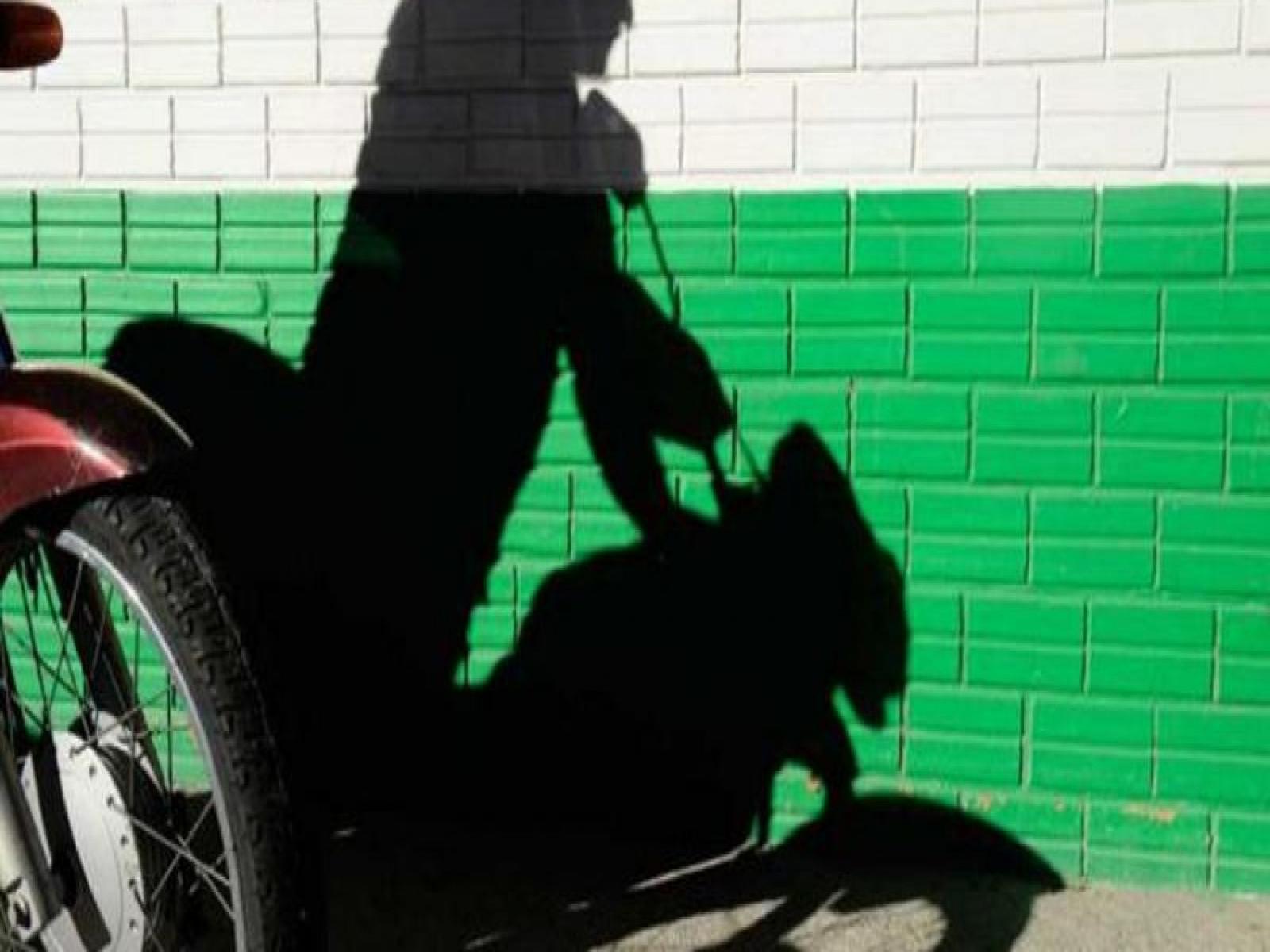 Moto furtada no centro de Jequié