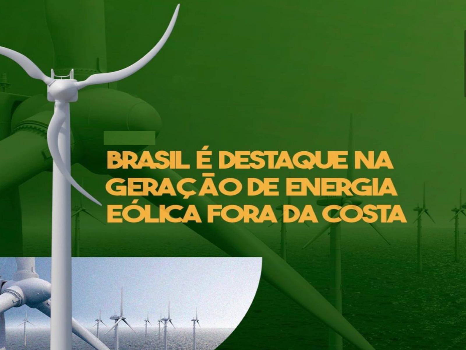 Brasil lidera geração de energia eólica