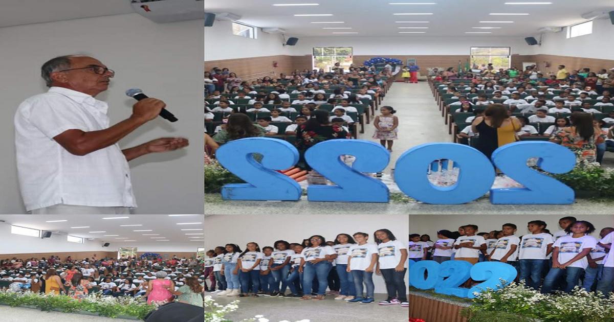 Itagi: Solenidade de formatura dos alunos do 5.º ano da escola Valter Fernandes Mascarenhas.