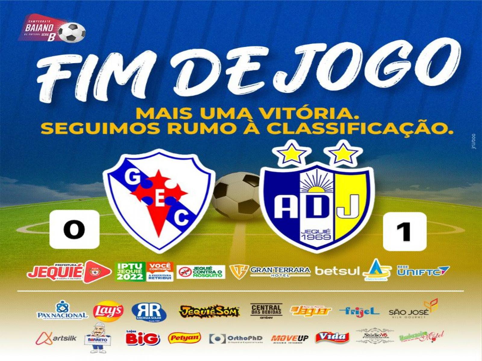 Jequié vence jogando fora de casa e permanece no G4