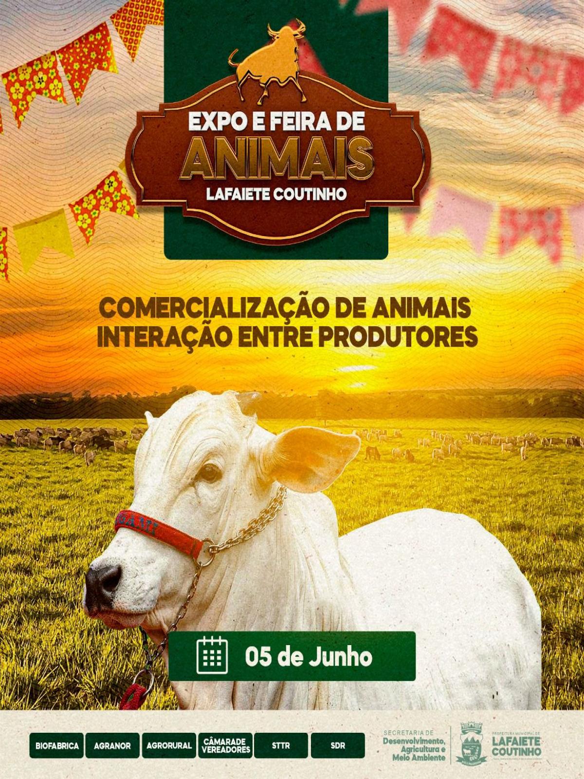 LAFAIETE COUTINHO: VEM AÍ MAIS UMA EDIÇÃO DA EXPO E FEIRA DE ANIMAIS