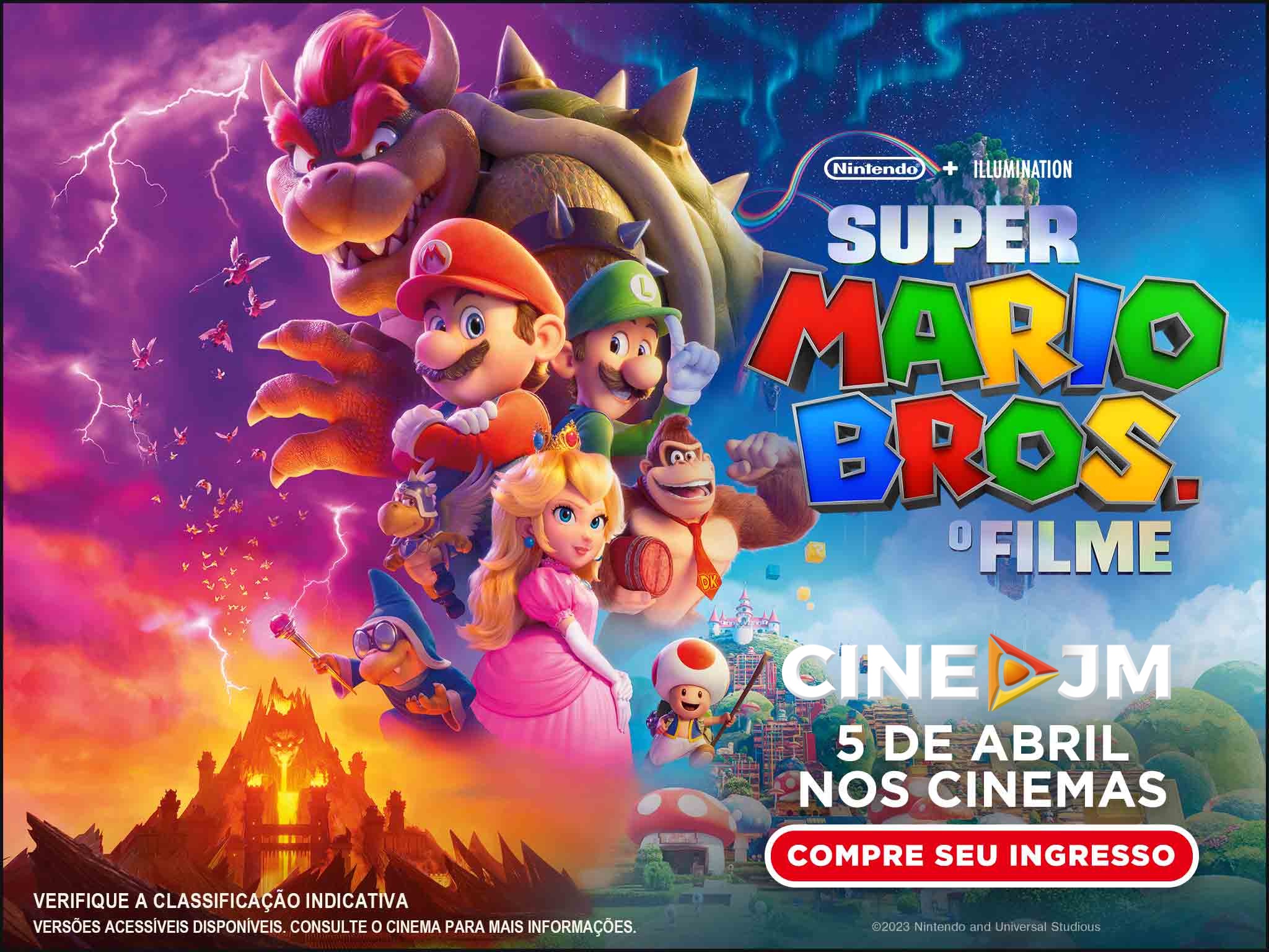 MARIO BROS ESTÁ CHEGANDO!