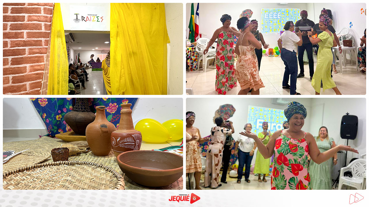 Prefeitura de Jequié promove workshop sobre a cultura afro-brasileira para professores e coordenadores pedagógicos Prefeitura de Jequié promove workshop sobre a cultura afro-brasileira para professores e coordenadores pedagógicos